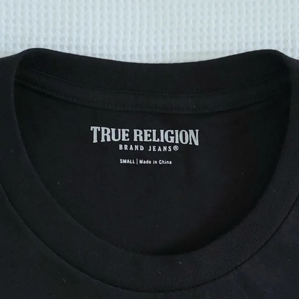 True Religion🙏 Black🖤 Graphic Logo Tee👕 - NWT